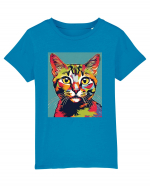 Pop Art  Cat Tricou mânecă scurtă  Copii Mini Creator