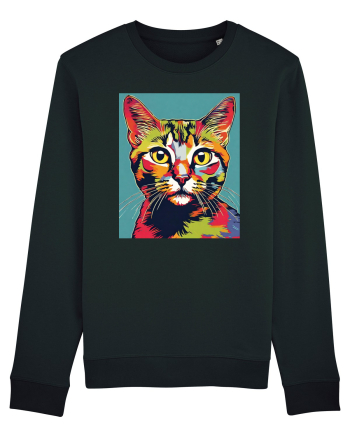Pop Art  Cat Black