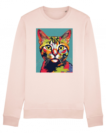 Pop Art  Cat Candy Pink