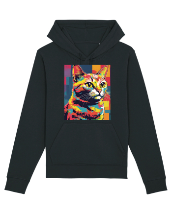 Pop Art  Cat Black