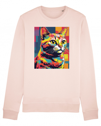 Pop Art  Cat Candy Pink