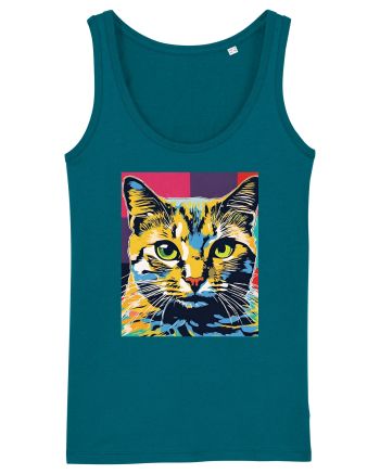 Pop Art  Cat Ocean Depth