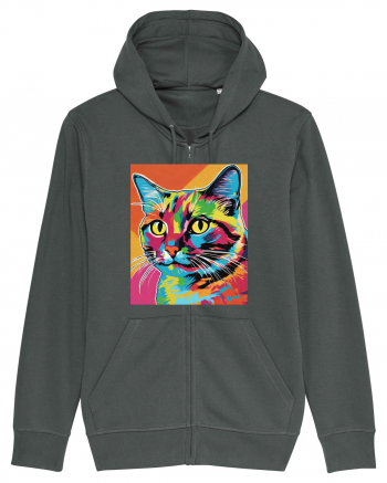 Pop Art  Cat Anthracite