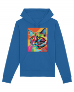 Pop Art  Cat Hanorac Unisex Drummer