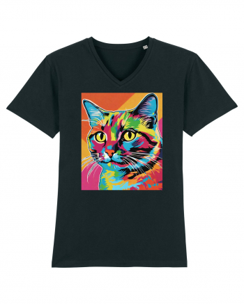 Pop Art  Cat Black