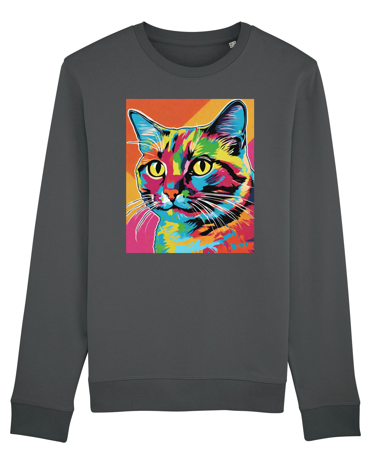 Bluză mânecă lungă Unisex Rise Anthracite