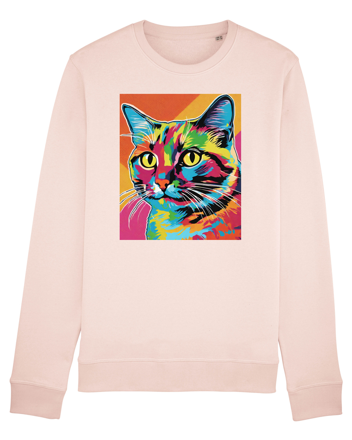 Bluză mânecă lungă Unisex Rise Candy Pink