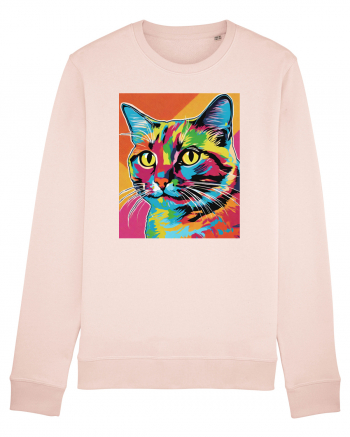 Pop Art  Cat Candy Pink