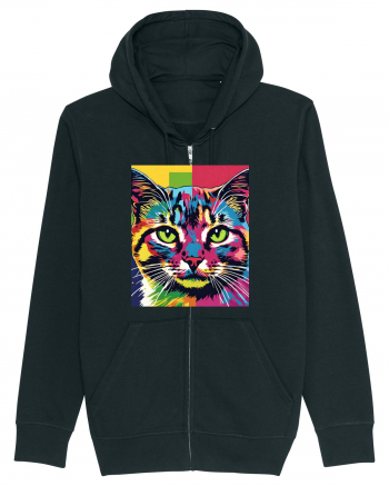 Pop Art  Cat Black