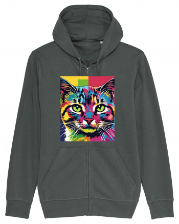 Pop Art  Cat Anthracite