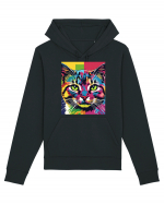 Pop Art  Cat Hanorac Unisex Drummer