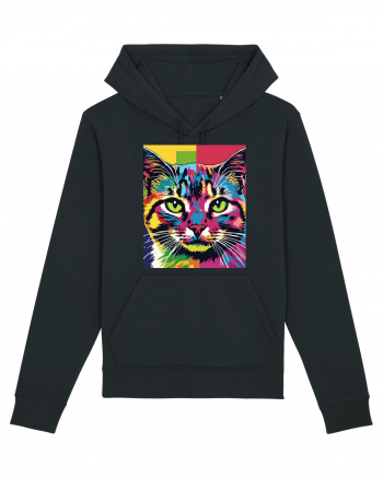 Pop Art  Cat Black