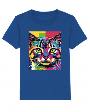 Pop Art  Cat Majorelle Blue