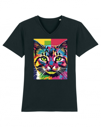 Pop Art  Cat Black