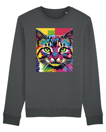 Pop Art  Cat Anthracite