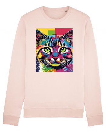 Pop Art  Cat Candy Pink