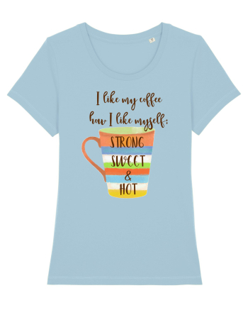 O cafea ca mine Sky Blue