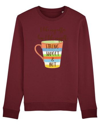 O cafea ca mine Burgundy