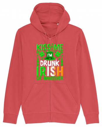 Kiss me I'm drunk irish or whatever Carmine Red