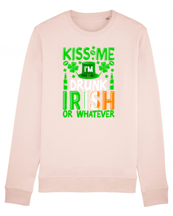 Kiss me I'm drunk irish or whatever Candy Pink