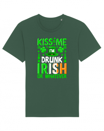 Kiss me I'm drunk irish or whatever Bottle Green
