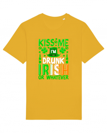 Kiss me I'm drunk irish or whatever Spectra Yellow