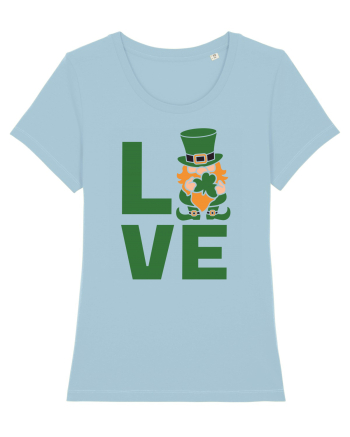 Love  Leprechaun Sky Blue