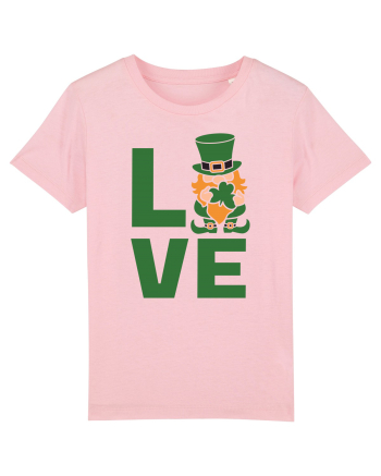 Love  Leprechaun Cotton Pink
