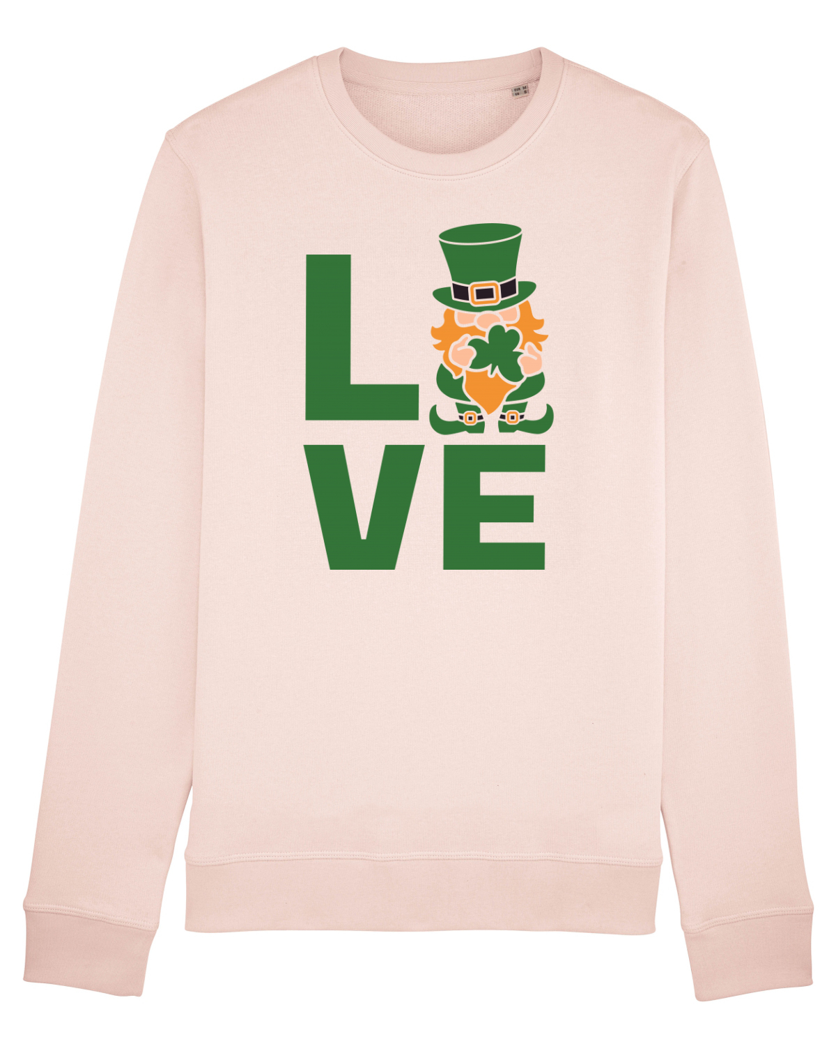 Bluză mânecă lungă Unisex Rise Candy Pink