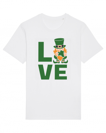 Love  Leprechaun White