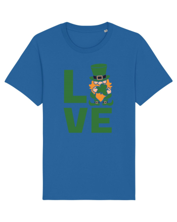 Love  Leprechaun Royal Blue