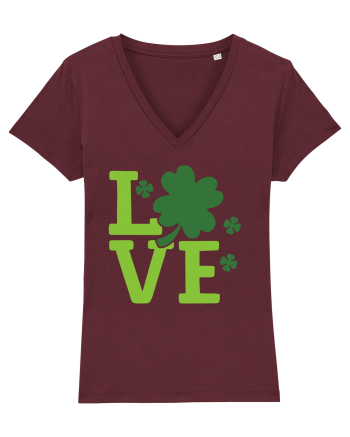Love St. Paddy's Burgundy