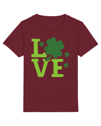 Love St. Paddy's Burgundy