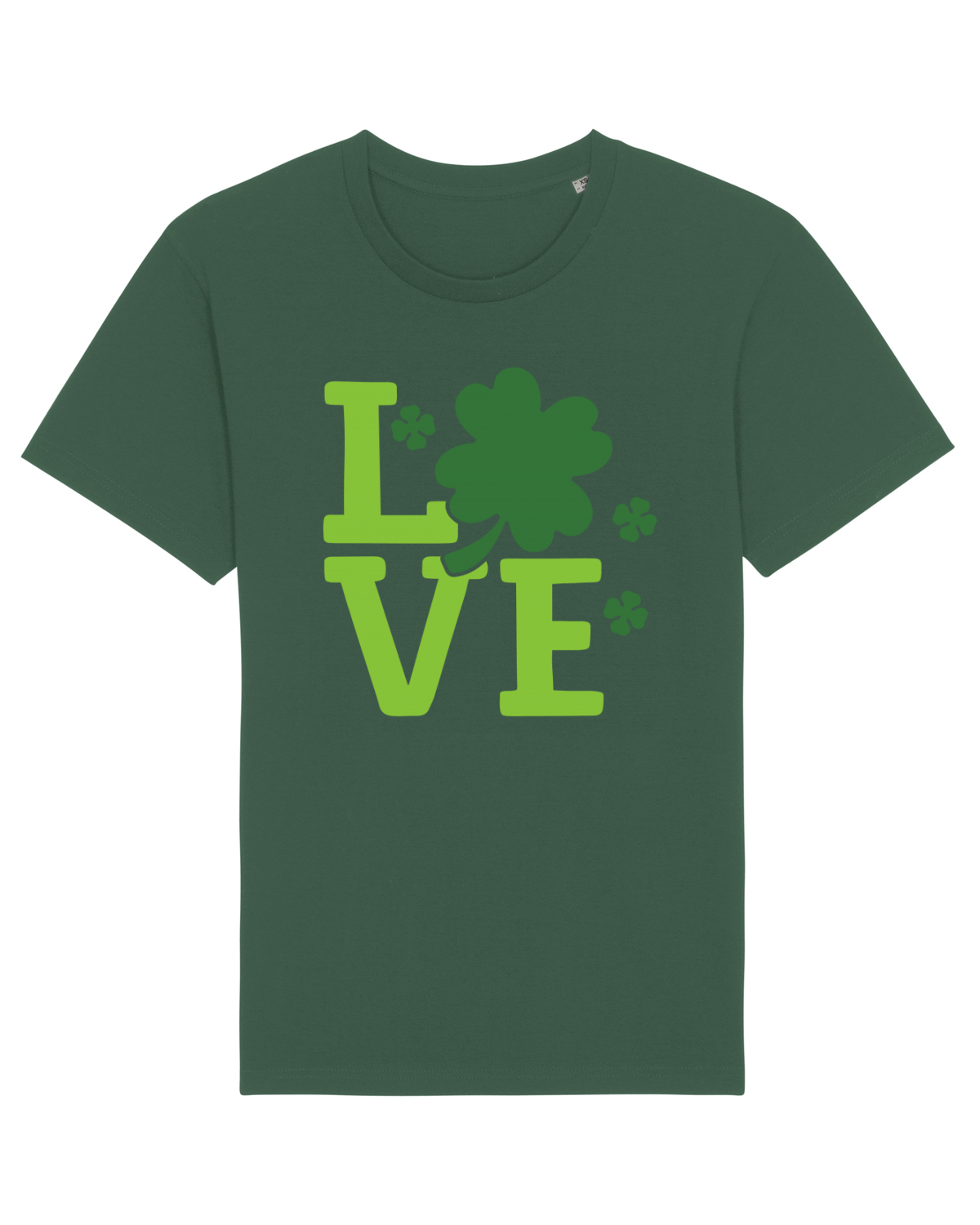 Tricou mânecă scurtă Unisex Rocker Bottle Green