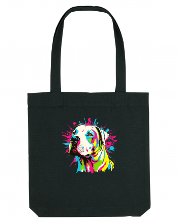 Dogo Argentino Pop Art Black