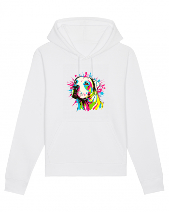 Dogo Argentino Pop Art White