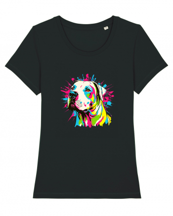 Dogo Argentino Pop Art Black