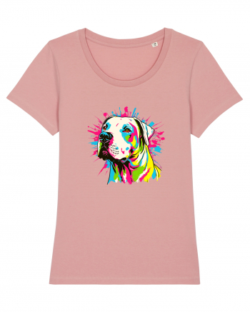 Dogo Argentino Pop Art Canyon Pink