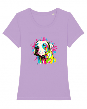 Dogo Argentino Pop Art Lavender Dawn