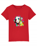 Dogo Argentino Pop Art Tricou mânecă scurtă  Copii Mini Creator