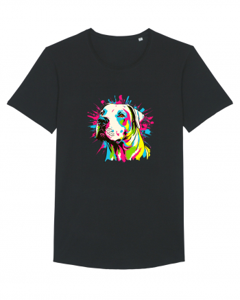 Dogo Argentino Pop Art Black