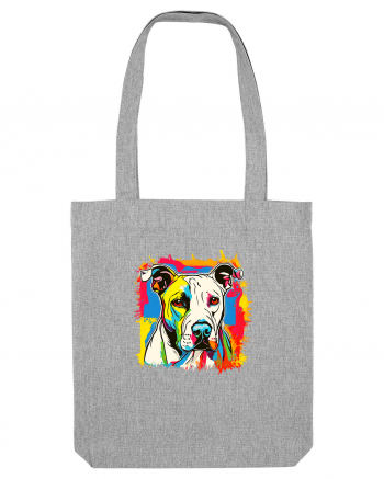 Dogo Argentino Pop Art Heather Grey