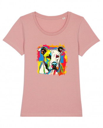 Dogo Argentino Pop Art Canyon Pink