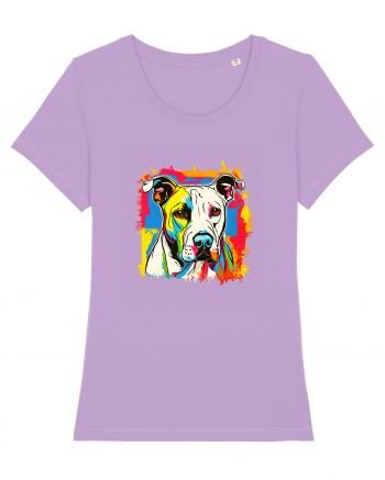 Dogo Argentino Pop Art Lavender Dawn