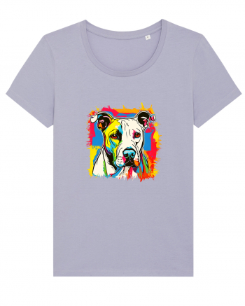 Dogo Argentino Pop Art Lavender