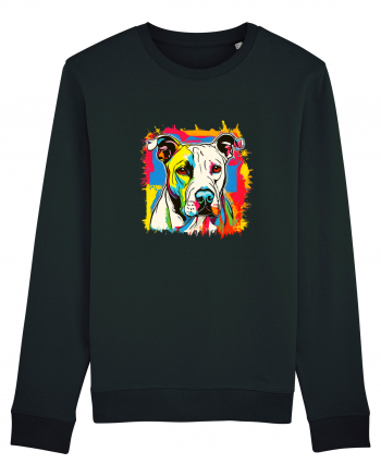 Dogo Argentino Pop Art Black