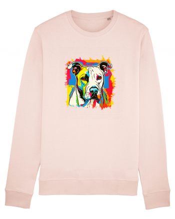 Dogo Argentino Pop Art Candy Pink