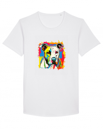 Dogo Argentino Pop Art White