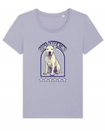 Dogo Argentino Tricou mânecă scurtă guler larg fitted Damă Expresser