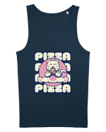 Cute kawaii cat eating pizza Maiou Bărbat Runs